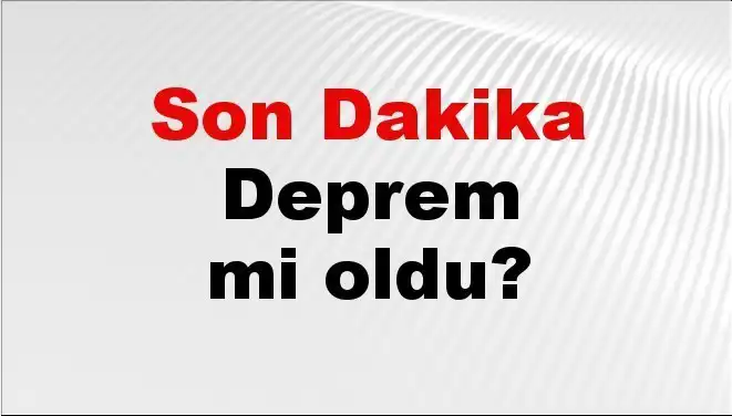Muğla'da Son Dakika Depreminin Detayları: Neler Yaşandı?