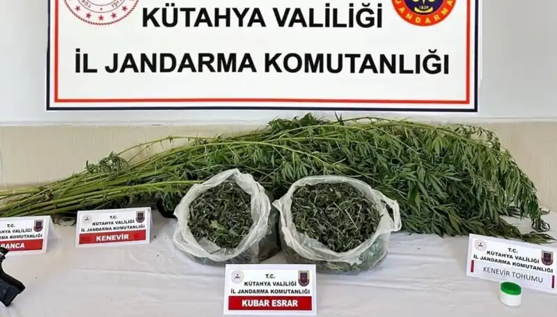 Kütahya’da Uyuşturucu Operasyonuyla Şok Eden Gelişme: Bir Kişi Tutuklandı