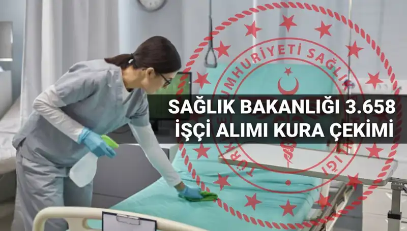 2025’te Sağlık Bakanlığı’nın 3.658 İşçi Alımında Kura Takvimi Açıklandı
