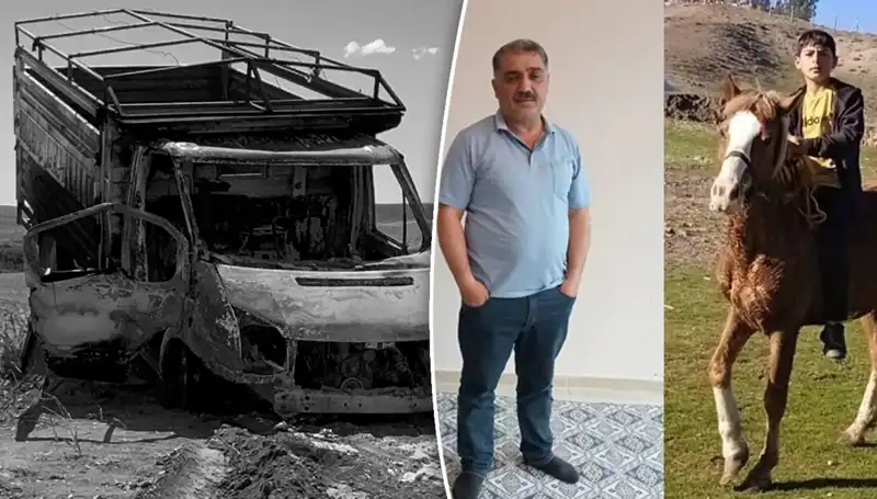 Diyarbakır'da Vahşice Öldürülen Baba ve Oğul, Sonsuzluğa Yan Yana Uğurlandı